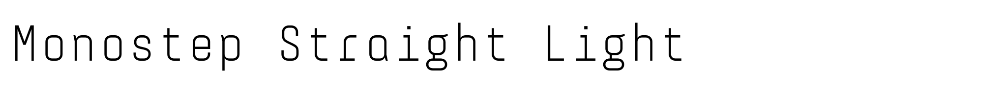 Monostep Straight Light image